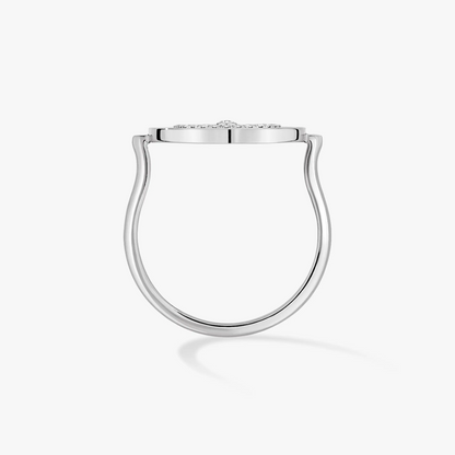 [⭐Shinejoy]Demo MOVE PAVED SILVER DIAMOND RING
