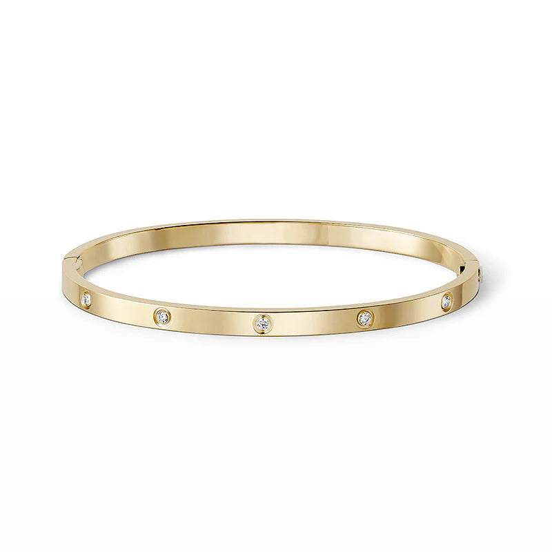 [⭐Shinejoy]LOVE BRACELET 3.65MM 10 DIAMONDS