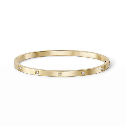 [⭐Shinejoy]LOVE BRACELET 3.65MM 10 DIAMONDS