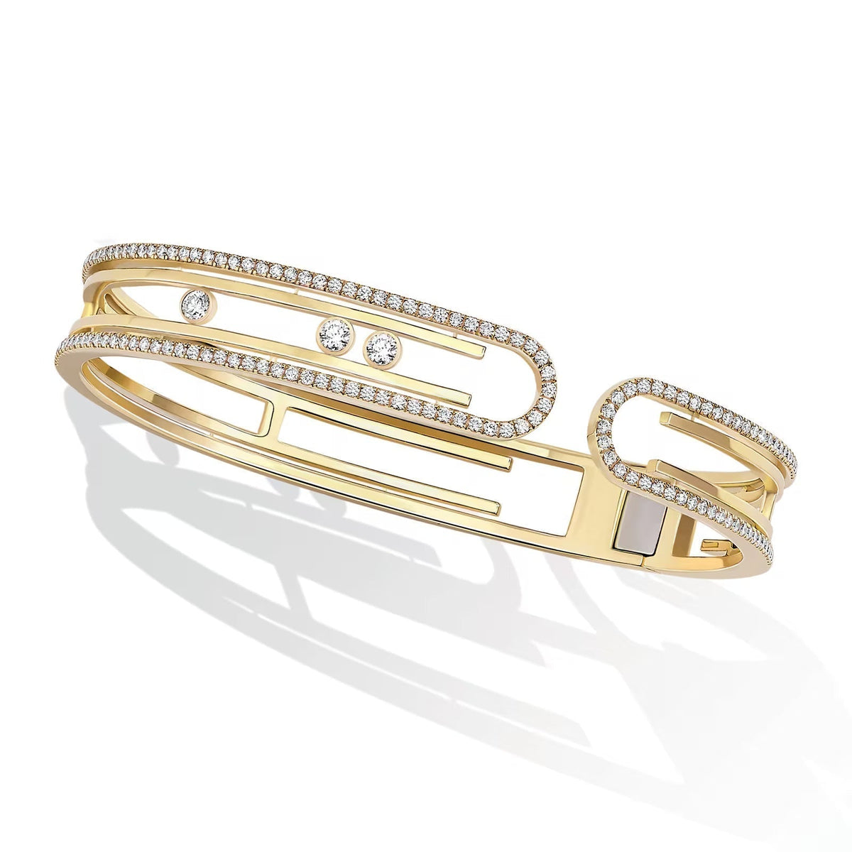 [⭐Shinejoy]MOVE 10TH PAVED DIAMOND BRACELET