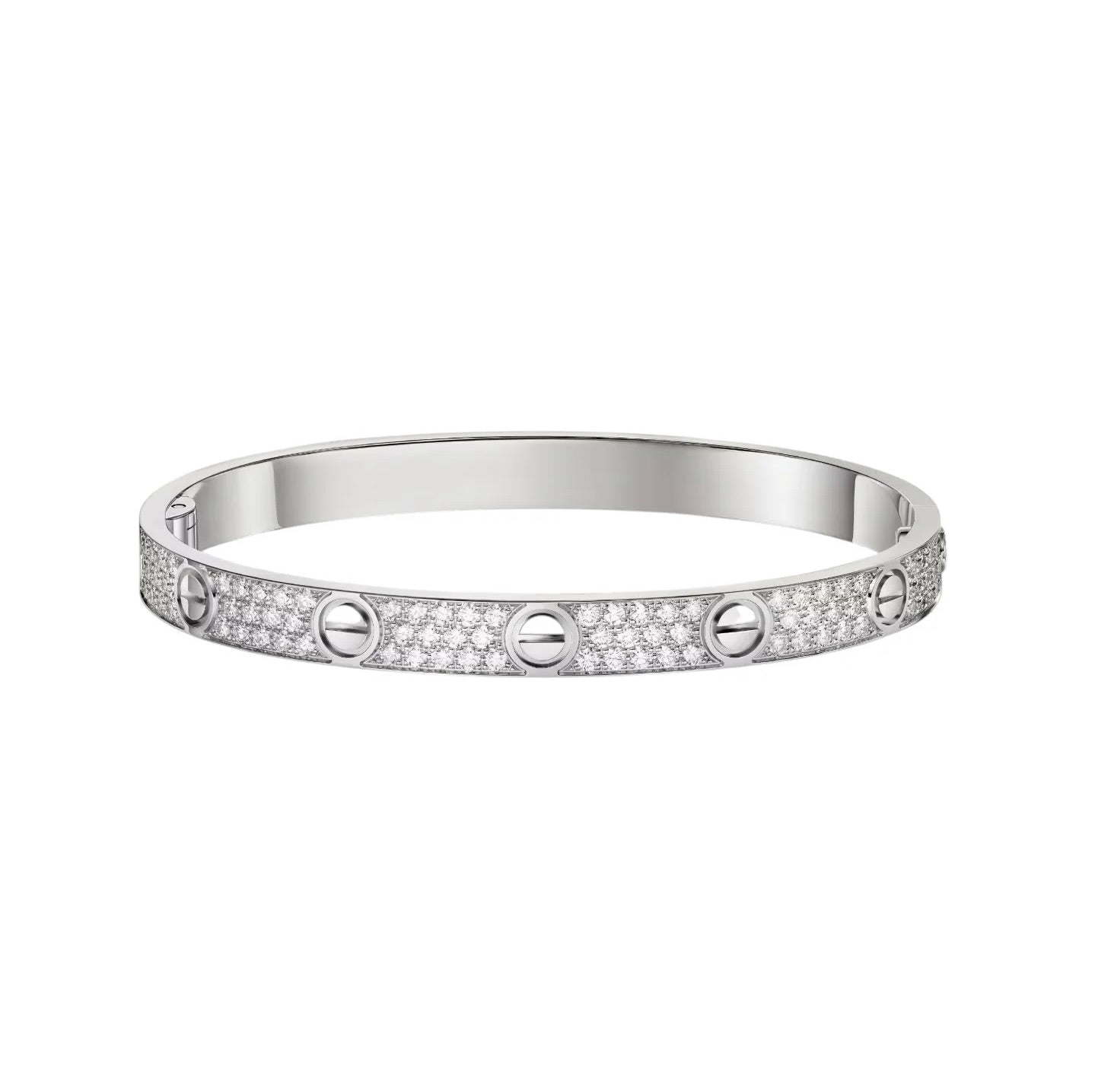 [⭐Shinejoy]LOVE BRACELET 6.1MM DIAMOND-PAVED