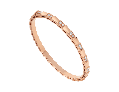 [⭐Shinejoy]SERPENTI SMALL BRACELET PINK GOLD DIAMOND