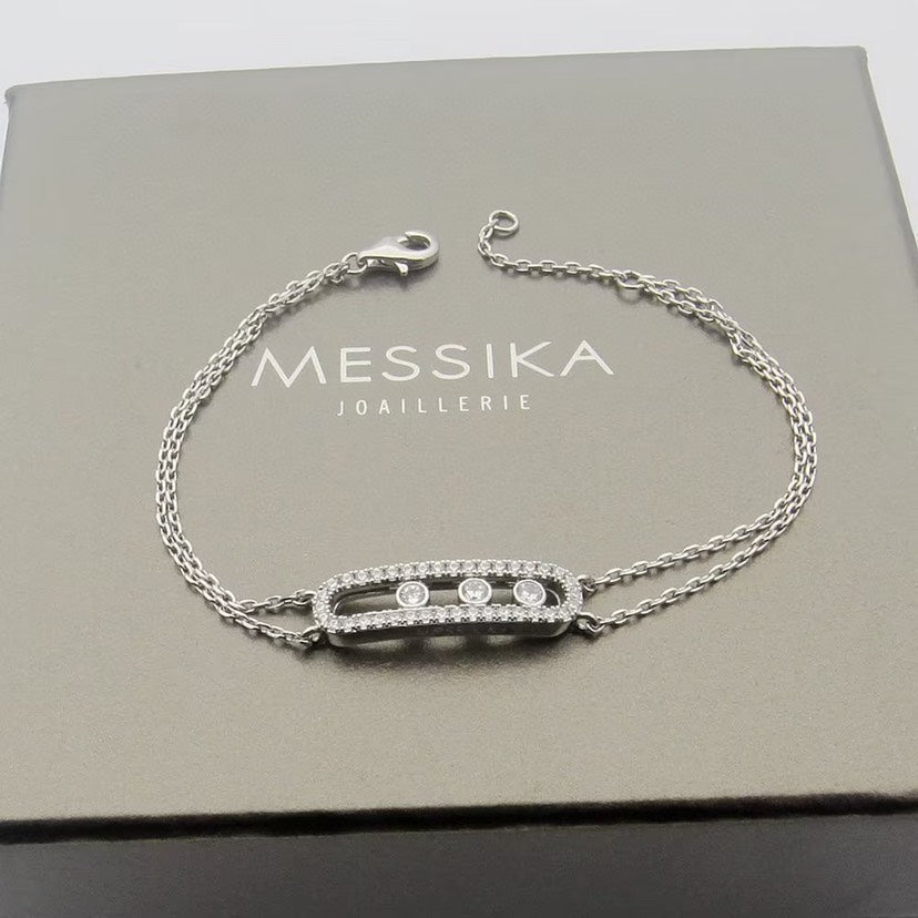 [⭐Shinejoy] Move Classique pavé bracelet