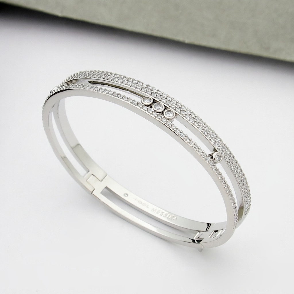 [⭐Shinejoy]Move Romane pavé bangle