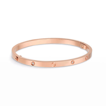 [Shinejoy]LOVE BRACELET 3.65MM 6 DIAMONDS