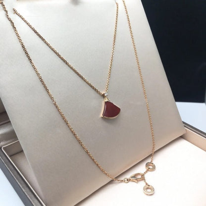 [⭐Shinejoy]DREAM NECKLACE CARNELIAN 1 DIAMOND