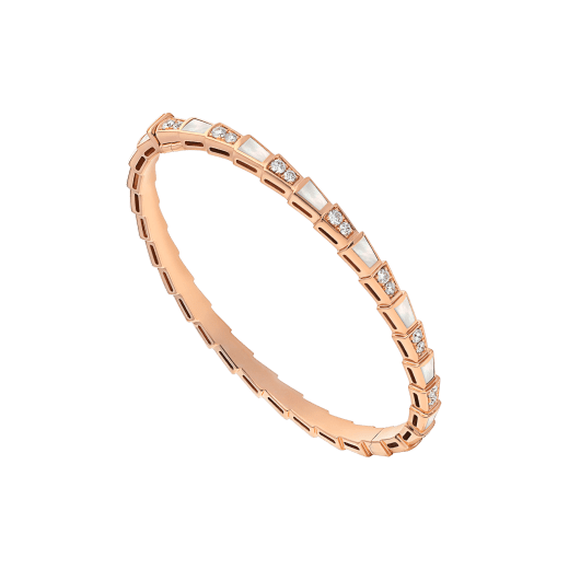 [⭐Shinejoy]SERPENTI BRACELET PINK GOLD MOP DIAMOND