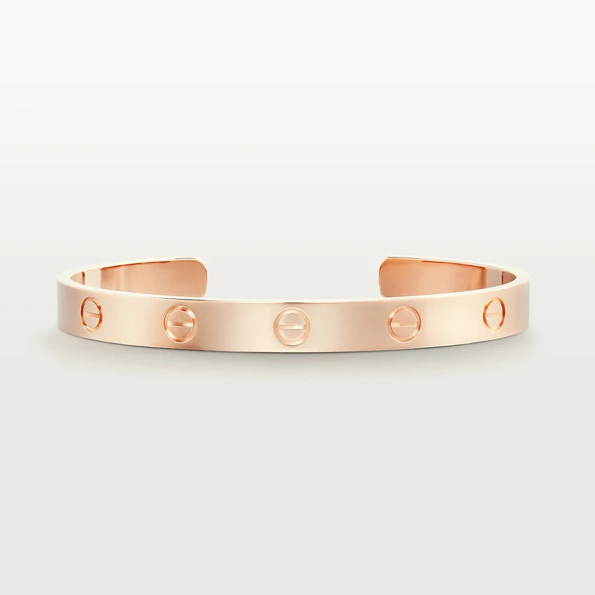 [⭐Shinejoy]LOVE BRACELET 6.1MM OPEN CUFF