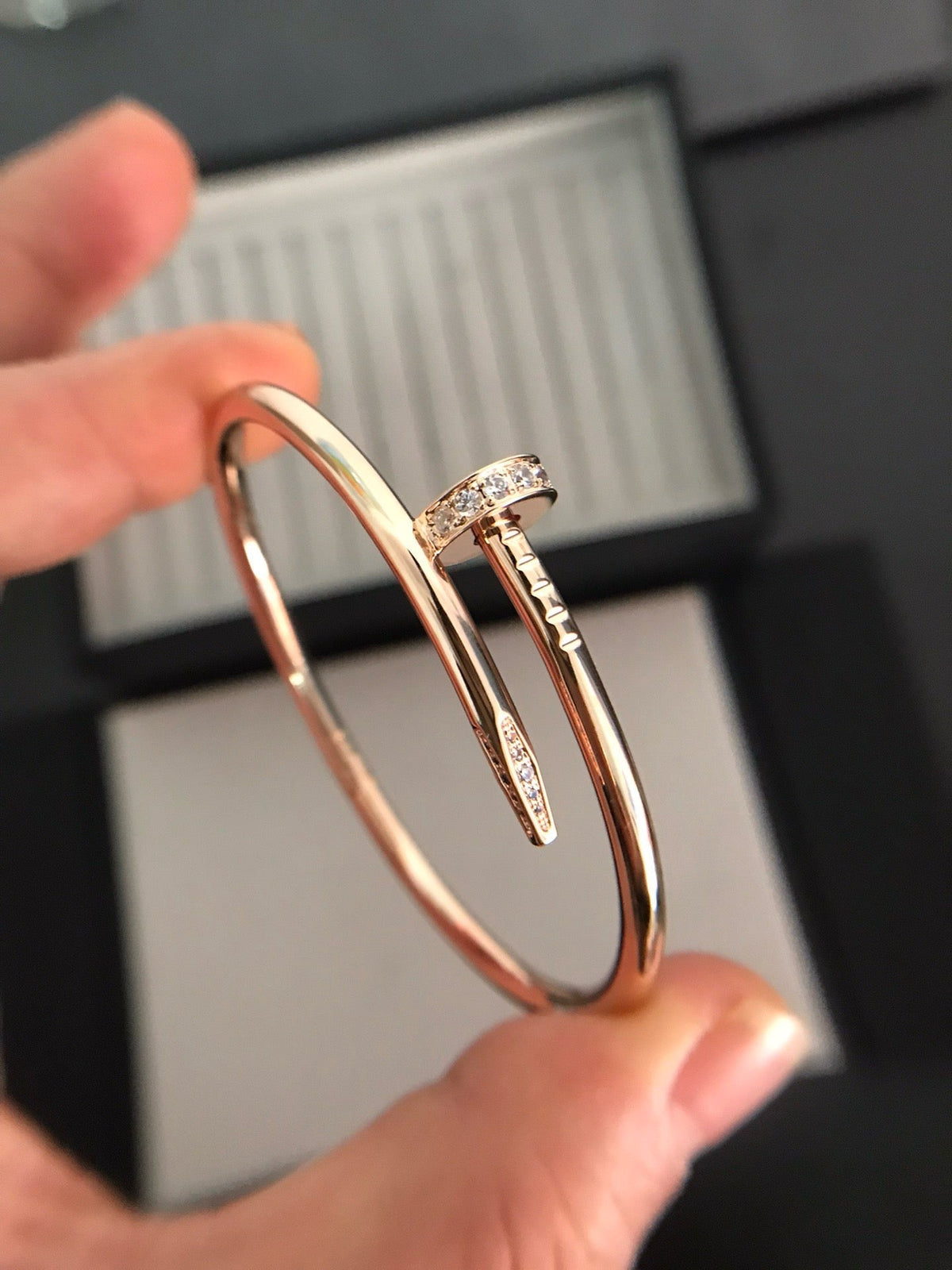 [⭐Shinejoy]JUSTE BRACELET 3.5MM DIAMONDS