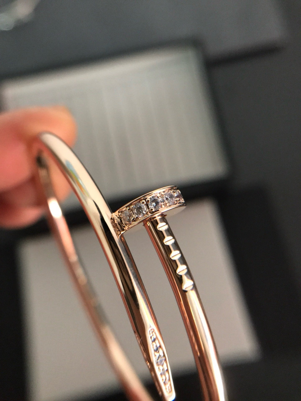 [⭐Shinejoy]JUSTE BRACELET 3.5MM DIAMONDS