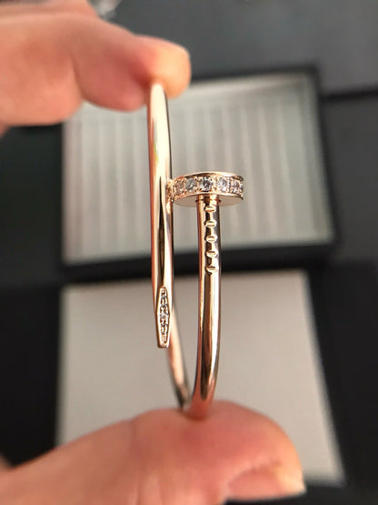 [⭐Shinejoy]JUSTE BRACELET 3.5MM DIAMONDS
