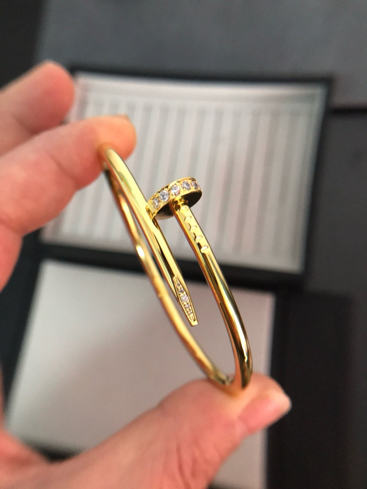 [⭐Shinejoy]JUSTE BRACELET 3.5MM DIAMONDS