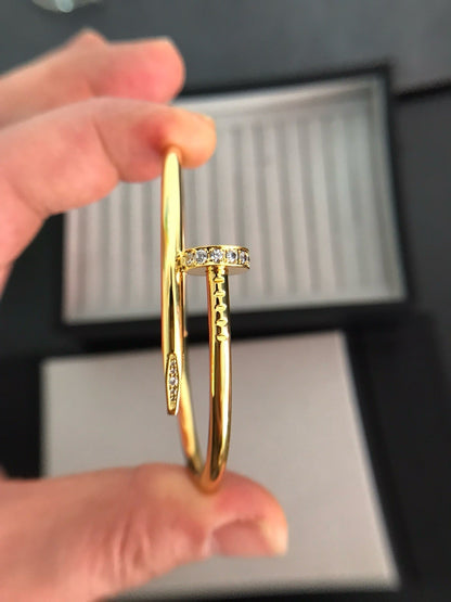 [⭐Shinejoy]JUSTE BRACELET 3.5MM DIAMONDS
