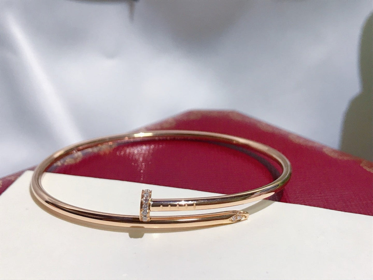 [⭐Shinejoy]JUSTE BRACELET 2.5MM DIAMONDS