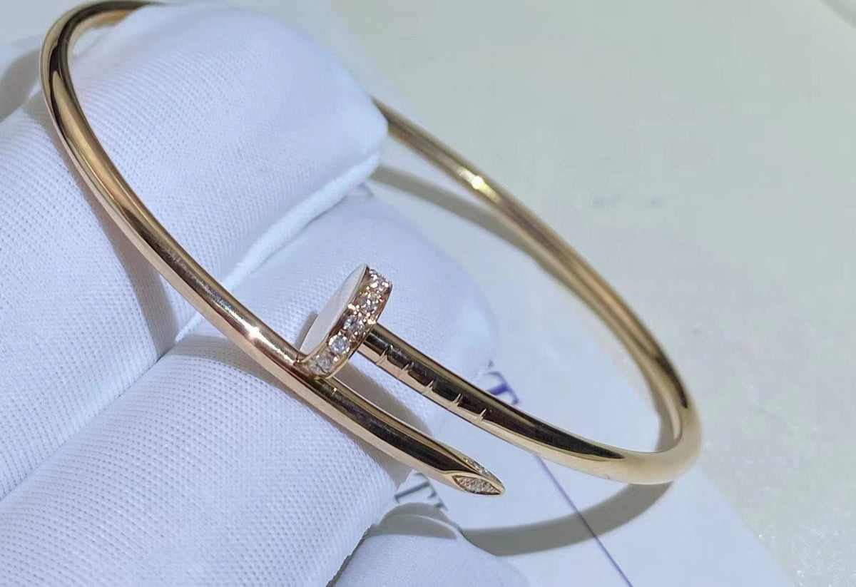 [⭐Shinejoy]JUSTE BRACELET 2.5MM DIAMONDS