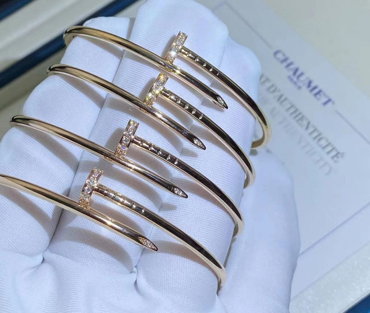[⭐Shinejoy]JUSTE BRACELET 2.5MM DIAMONDS