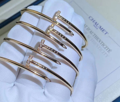 [⭐Shinejoy]JUSTE BRACELET 2.5MM DIAMONDS