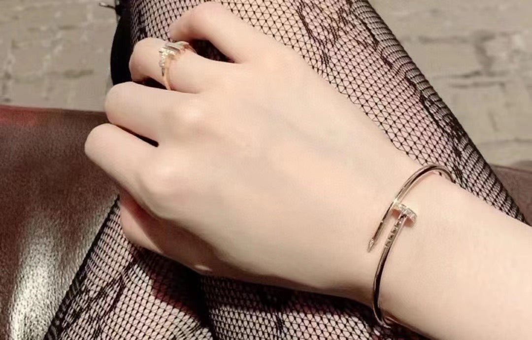 [⭐Shinejoy]JUSTE BRACELET 2.5MM DIAMONDS