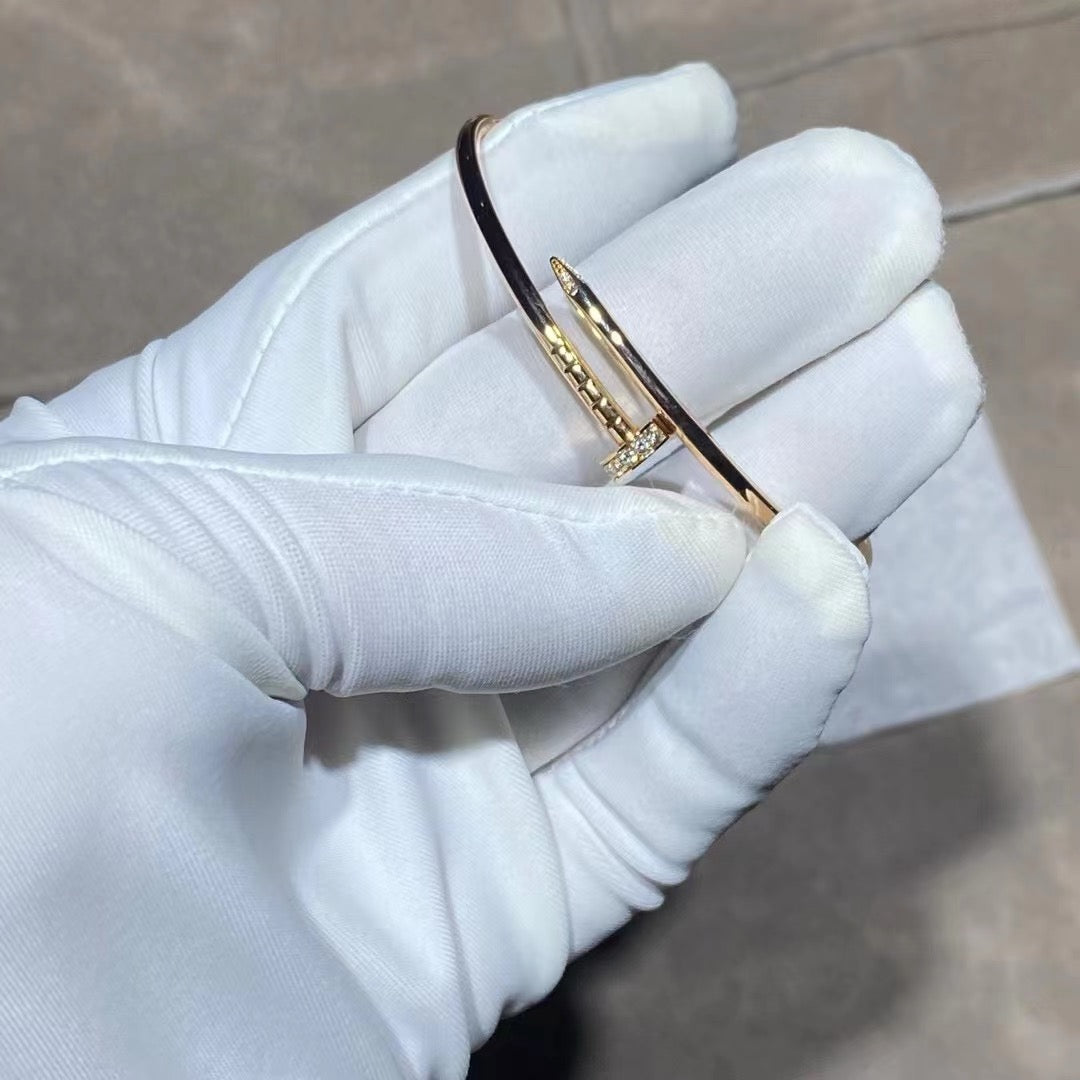 [⭐Shinejoy]JUSTE BRACELET 2.5MM DIAMONDS
