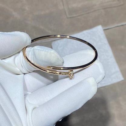 [⭐Shinejoy]JUSTE BRACELET 2.5MM DIAMONDS