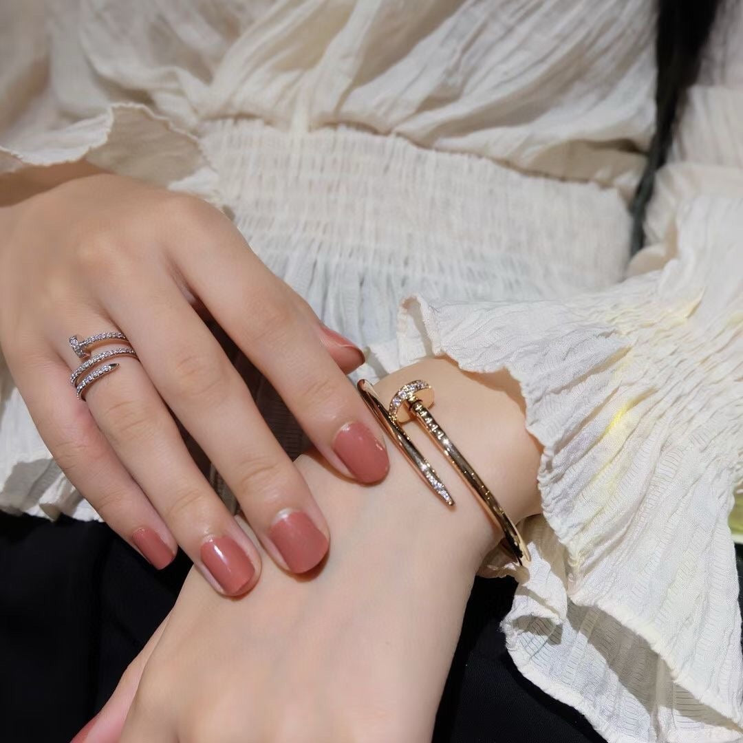 [⭐Shinejoy]JUSTE BRACELET 3.5MM DIAMONDS