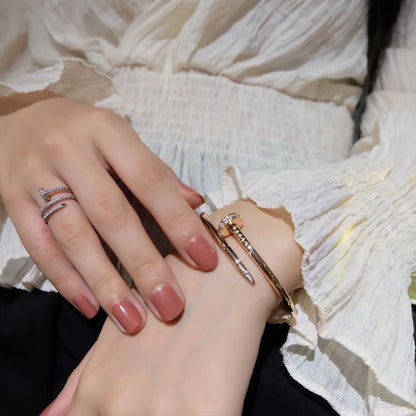 [⭐Shinejoy]JUSTE BRACELET 3.5MM DIAMONDS
