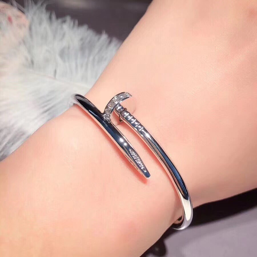 [⭐Shinejoy]JUSTE BRACELET 3.5MM DIAMONDS