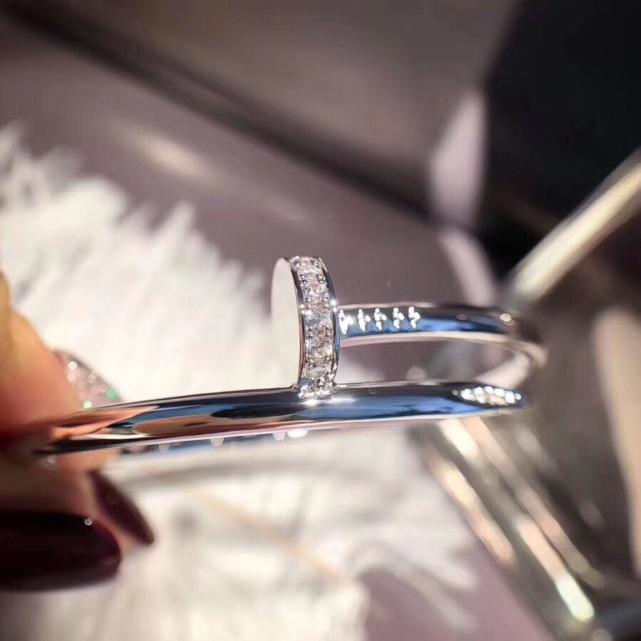[⭐Shinejoy]JUSTE BRACELET 3.5MM DIAMONDS
