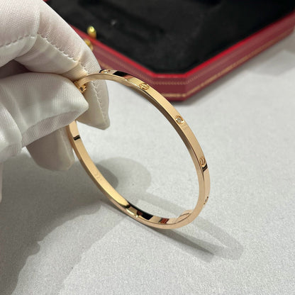 [⭐Shinejoy]LOVE BRACELET 3.65MM 6 DIAMONDS