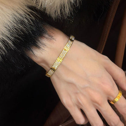 [⭐Shinejoy]LOVE BRACELET 6.1MM DIAMOND-PAVED