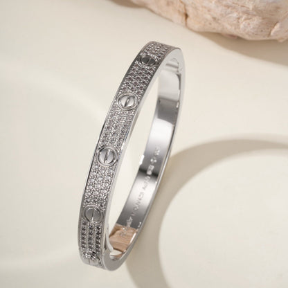 [⭐Shinejoy]LOVE BRACELET 6.1MM DIAMOND-PAVED