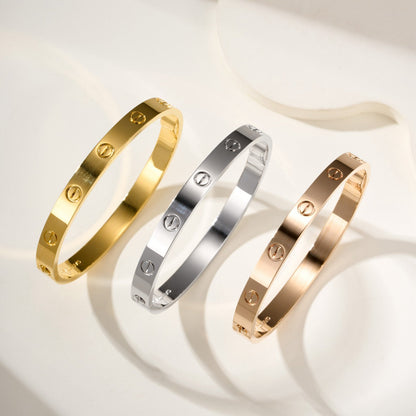 [⭐Shinejoy]LOVE BRACELET 6.1MM NO DIAMONDS
