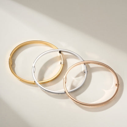 [⭐Shinejoy]LOVE BRACELET 3.65MM 6 DIAMONDS