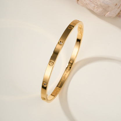 [⭐Shinejoy]LOVE BRACELET 3.65MM 6 DIAMONDS