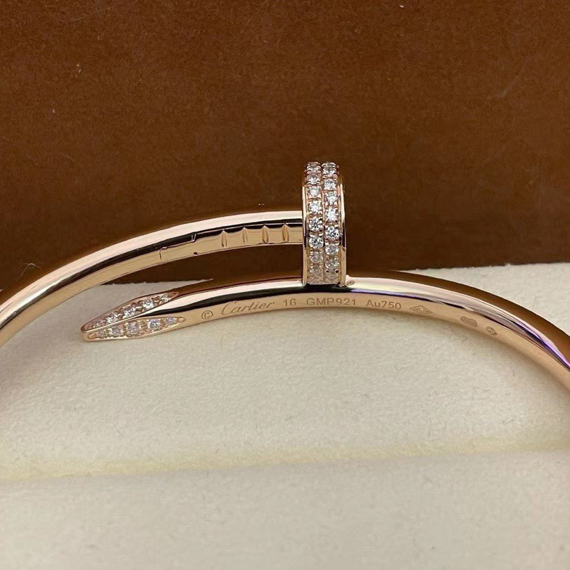 [⭐Shinejoy]JUSTE BRACELET 3.5MM ALL DIAMONDS