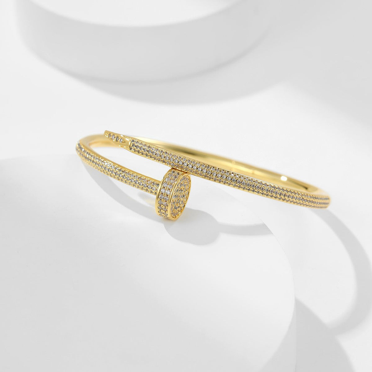 [⭐Shinejoy]JUSTE BRACELET 3.5MM ALL DIAMONDS