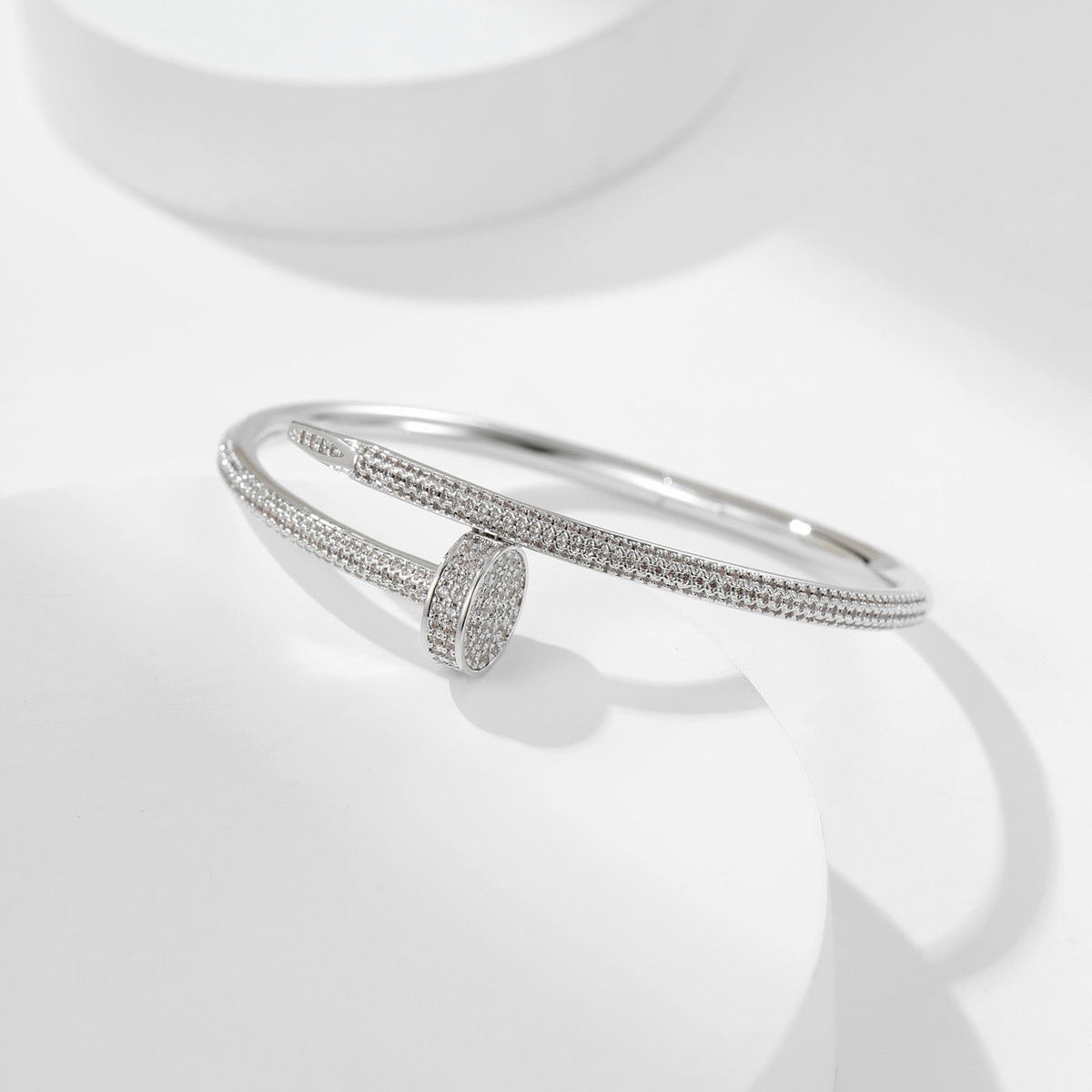[⭐Shinejoy]JUSTE BRACELET 3.5MM ALL DIAMONDS