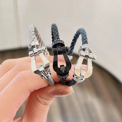 [Shinejoy]FORCE LARGE HORSESHOE NO DIAMOND BRACELET Shinejoy GOLD