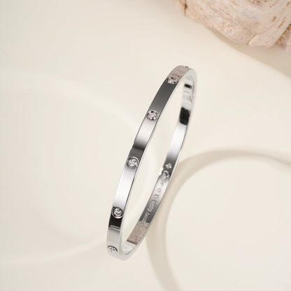 [⭐Shinejoy]LOVE BRACELET 3.65MM 10 DIAMONDS