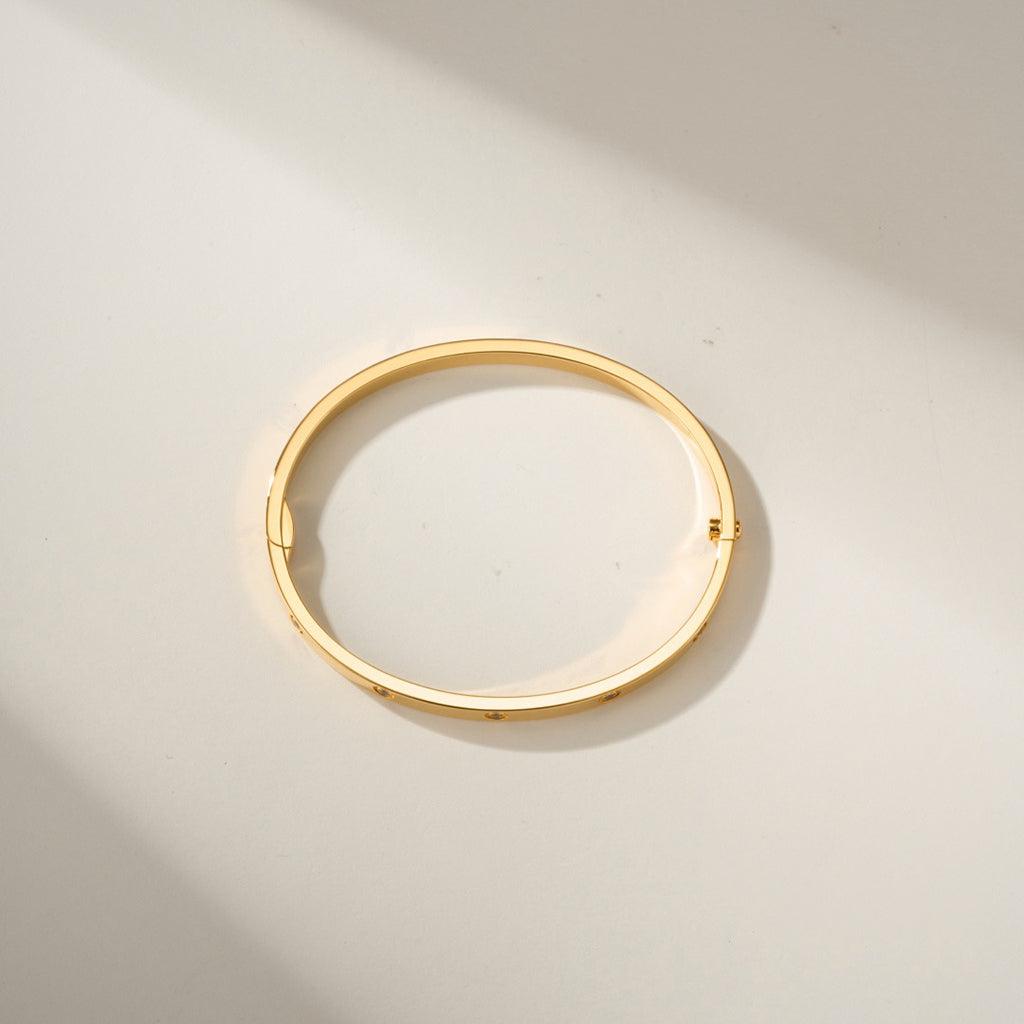 [⭐Shinejoy]LOVE BRACELET 3.65MM 10 DIAMONDS