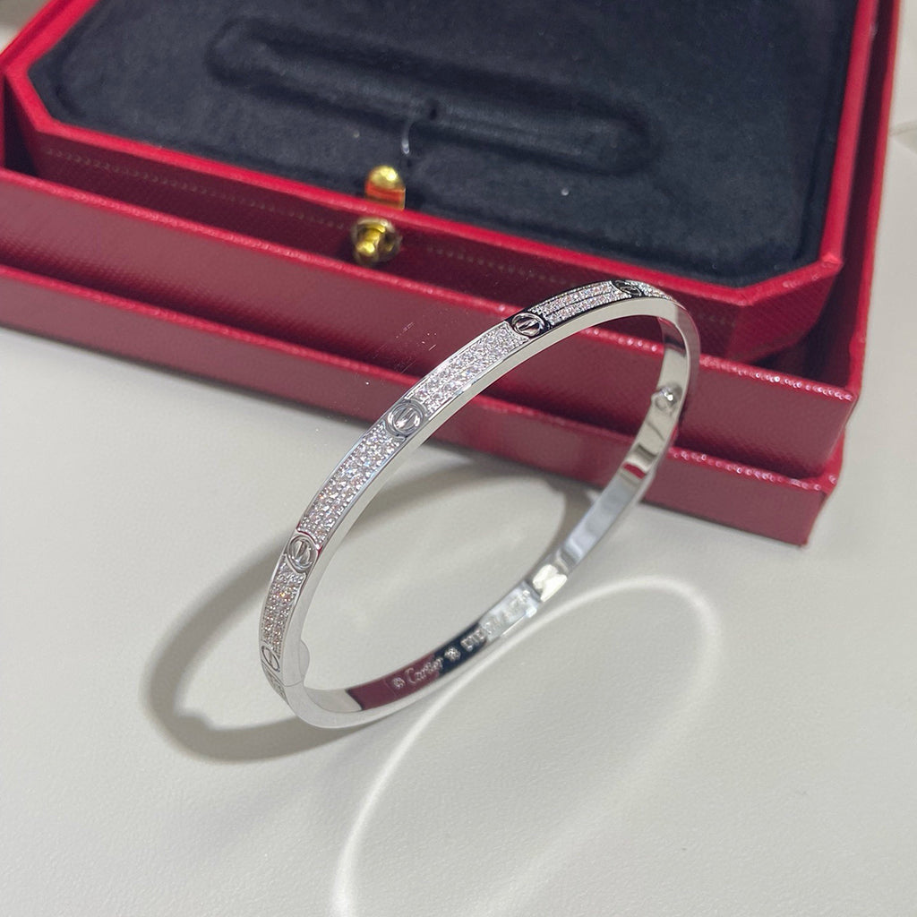 [⭐Shinejoy]LOVE BRACELET 3.65MM DIAMOND-PAVED