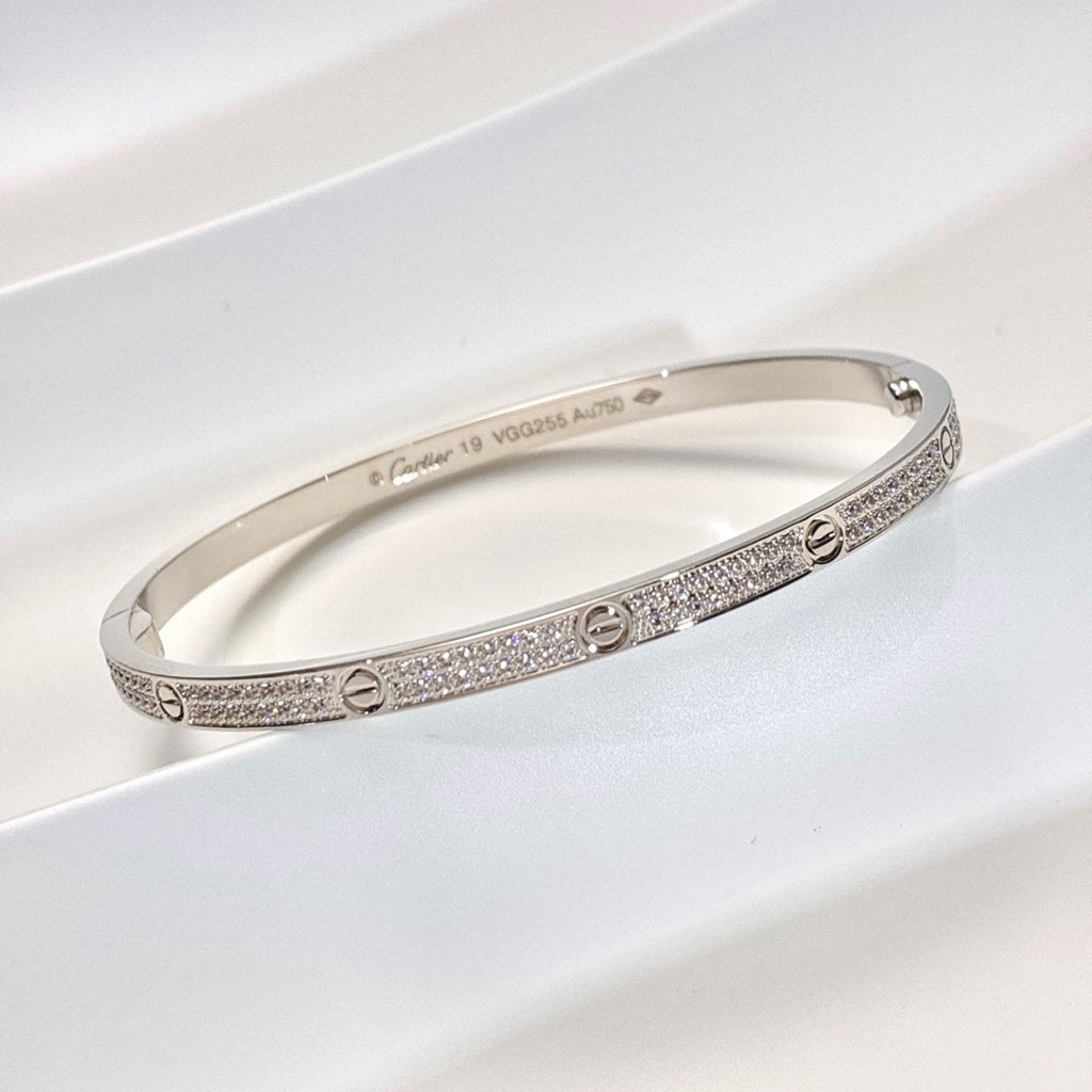 [⭐Shinejoy]LOVE BRACELET 3.65MM DIAMOND-PAVED