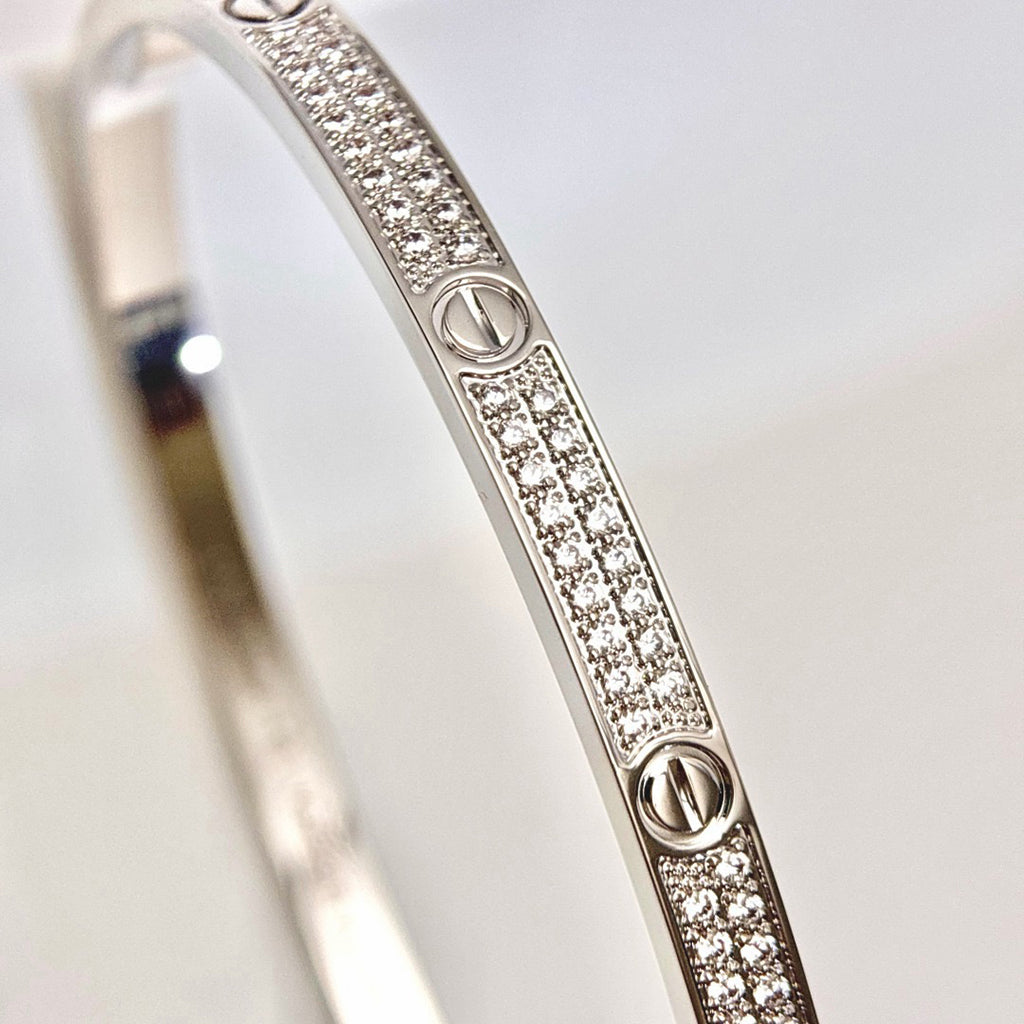 [⭐Shinejoy]LOVE BRACELET 3.65MM DIAMOND-PAVED