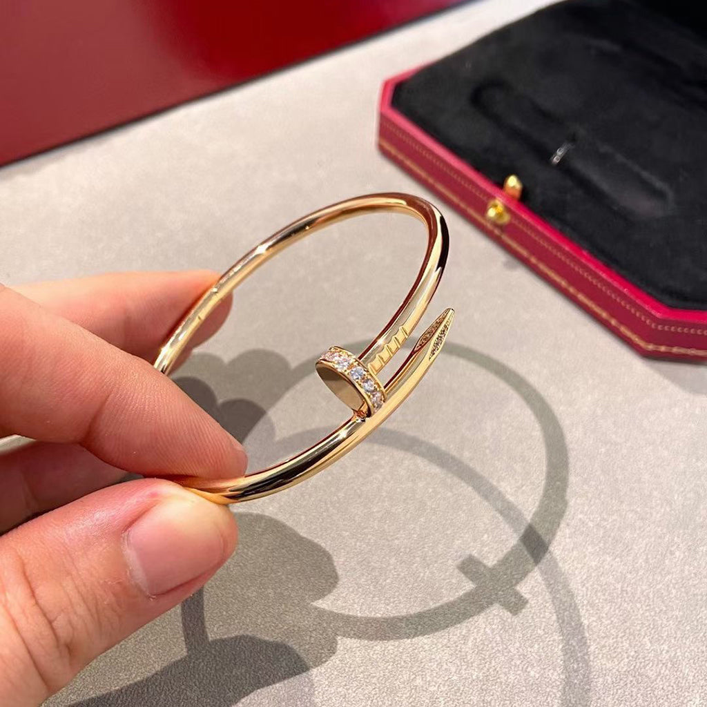 [⭐Shinejoy]JUSTE BRACELET 2.5MM DIAMONDS