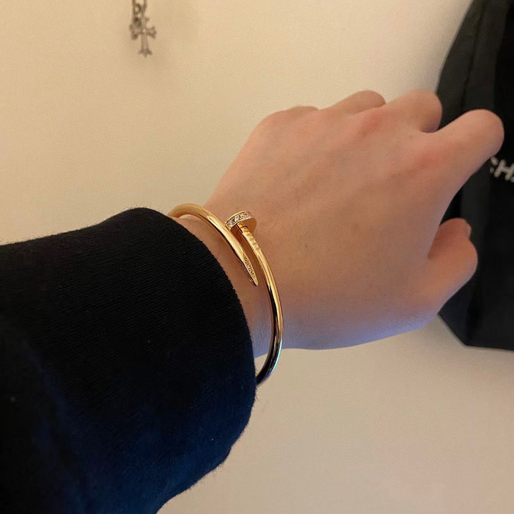 [⭐Shinejoy]JUSTE BRACELET 2.5MM DIAMONDS