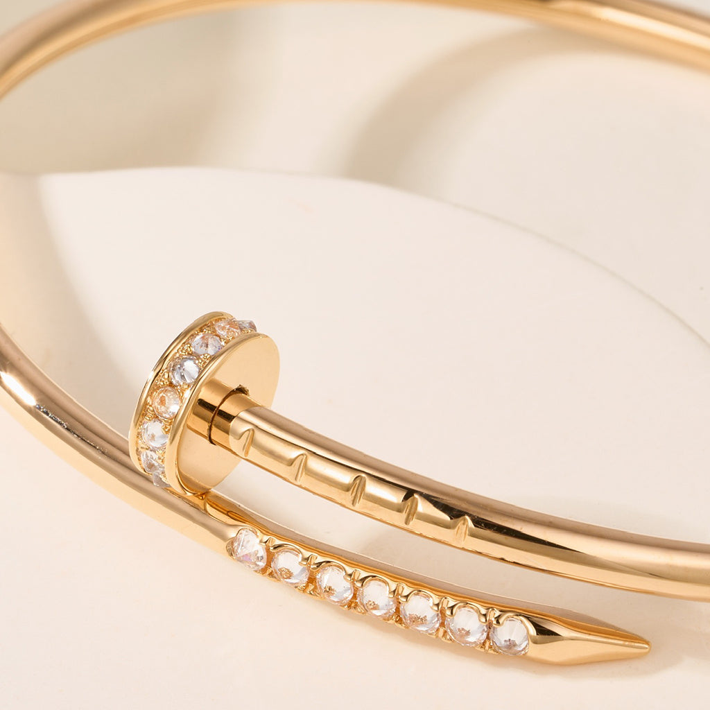 [⭐Shinejoy]JUSTE BRACELET 2.5MM DIAMONDS