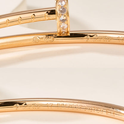 [⭐Shinejoy]JUSTE BRACELET 2.5MM DIAMONDS