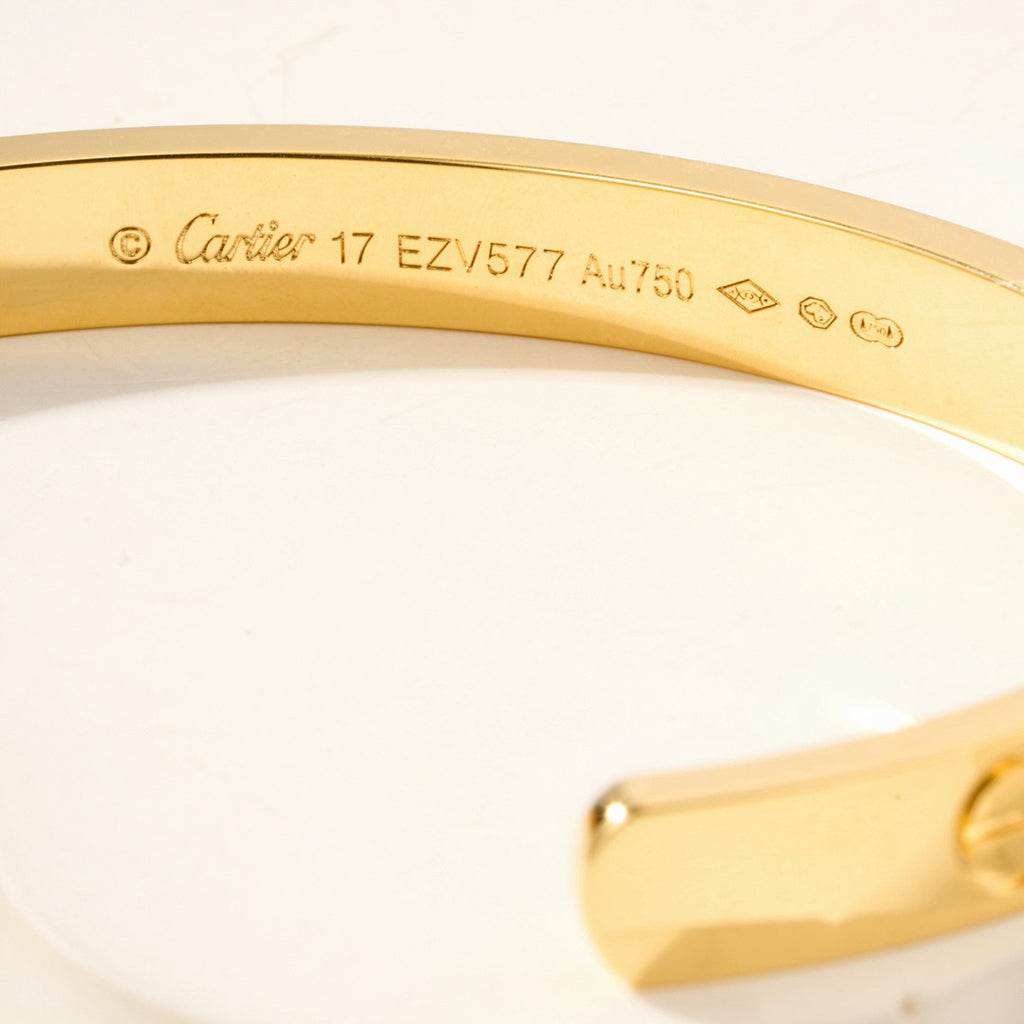 [⭐Shinejoy]LOVE BRACELET 6.1MM OPEN CUFF