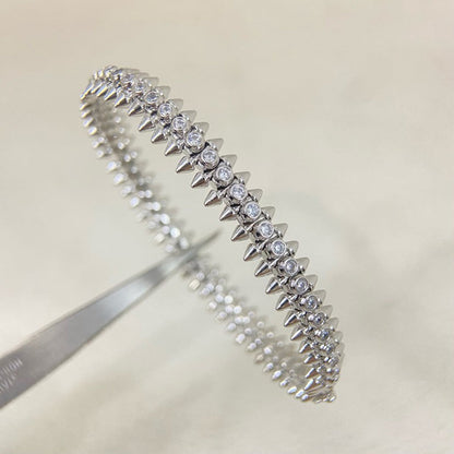 [⭐Shinejoy]CLASH  BRACELET 8MM DIAMONDS