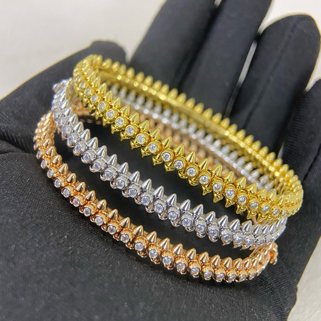 [⭐Shinejoy]CLASH  BRACELET 8MM DIAMONDS